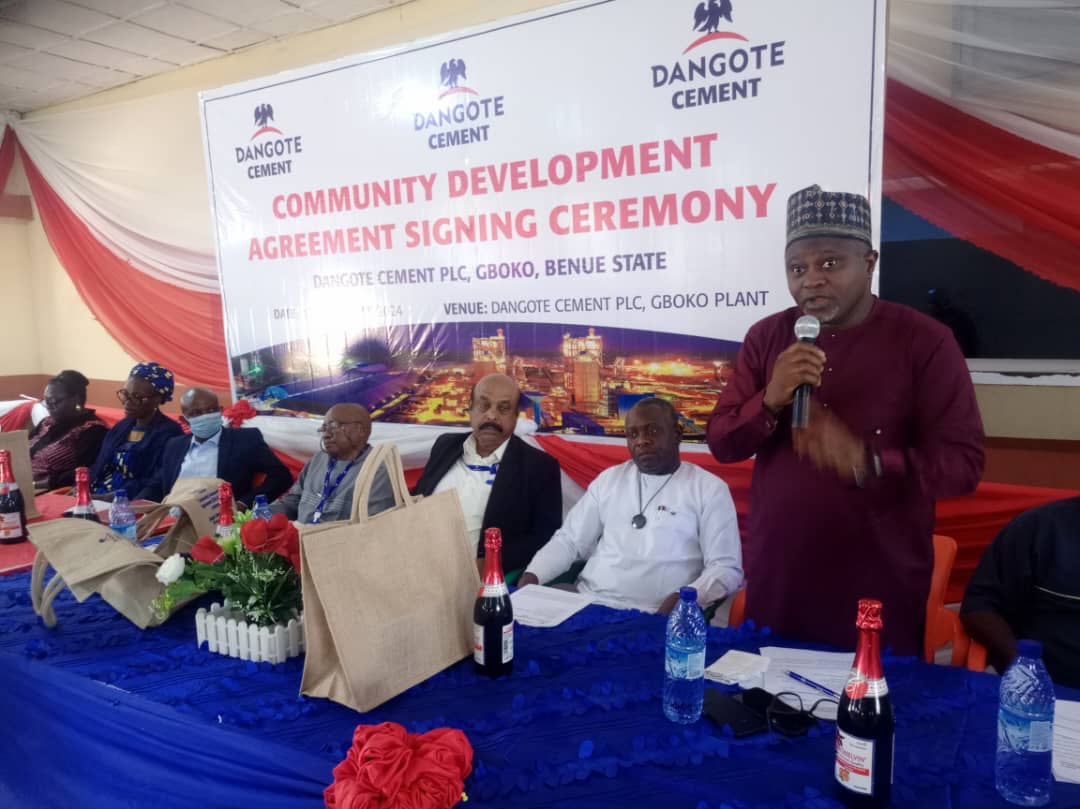 Dangote Cement, Benue Communities Seal Landmark Development Pact