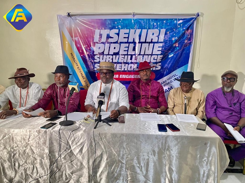 Itsekiri Pipeline Surveillance Stakeholders to NNPCL: Speak up, TFP currently runs at 95 percentage Terminal Recovery Factor daily