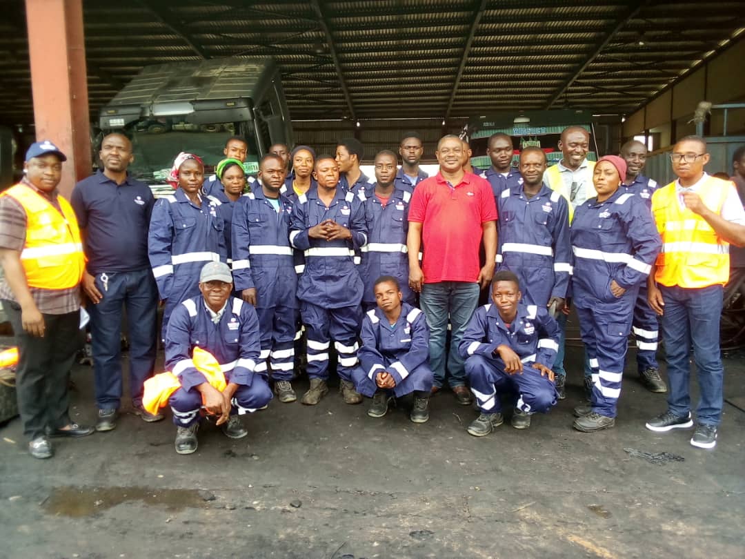 Dangote Cement inducts youth in technical skills acquisition