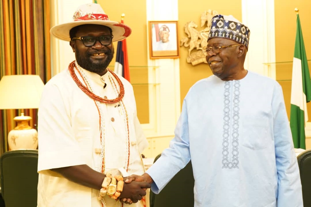 Breaking: Chief Ayirimi Emami concludes close-door meeting with President Tinubu