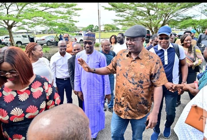 Just In: Lokpobiri Inspects progress of Quick-Fix Work at Warri Refinery