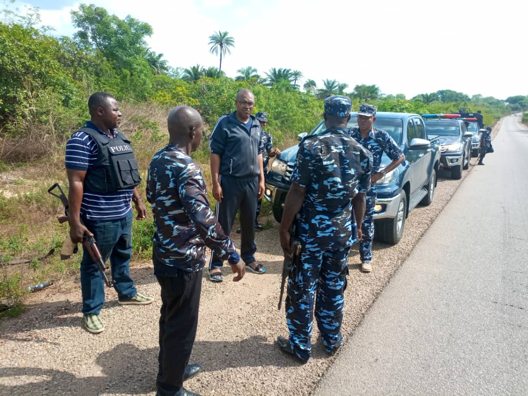 Easter:CP leads patrol team to major highways in Kogi