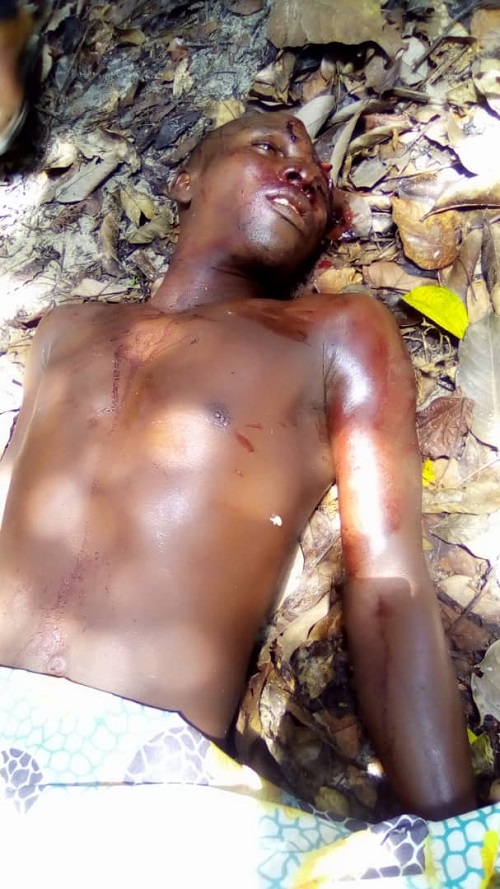 Picture of youth killed in Omadino appears on social media