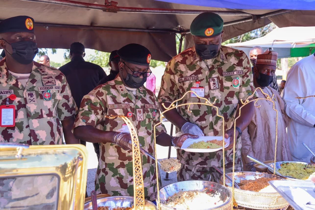 Christmas: COAS Honours Frontline Troops, Promises  Improved Welfare