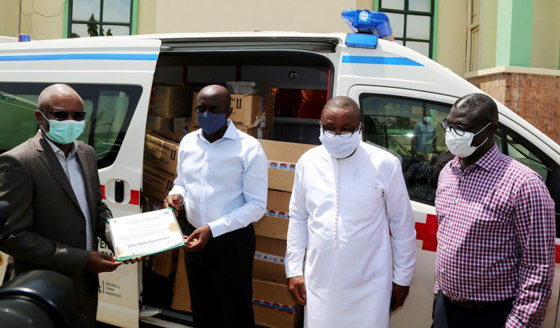 Anti COVID - 19: Delta Government acknowledges donation of ambulance, buses from Chevron