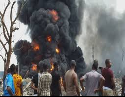 Abule Ado Explosion: NNPC Says Fire Triggered by Gas Explosion