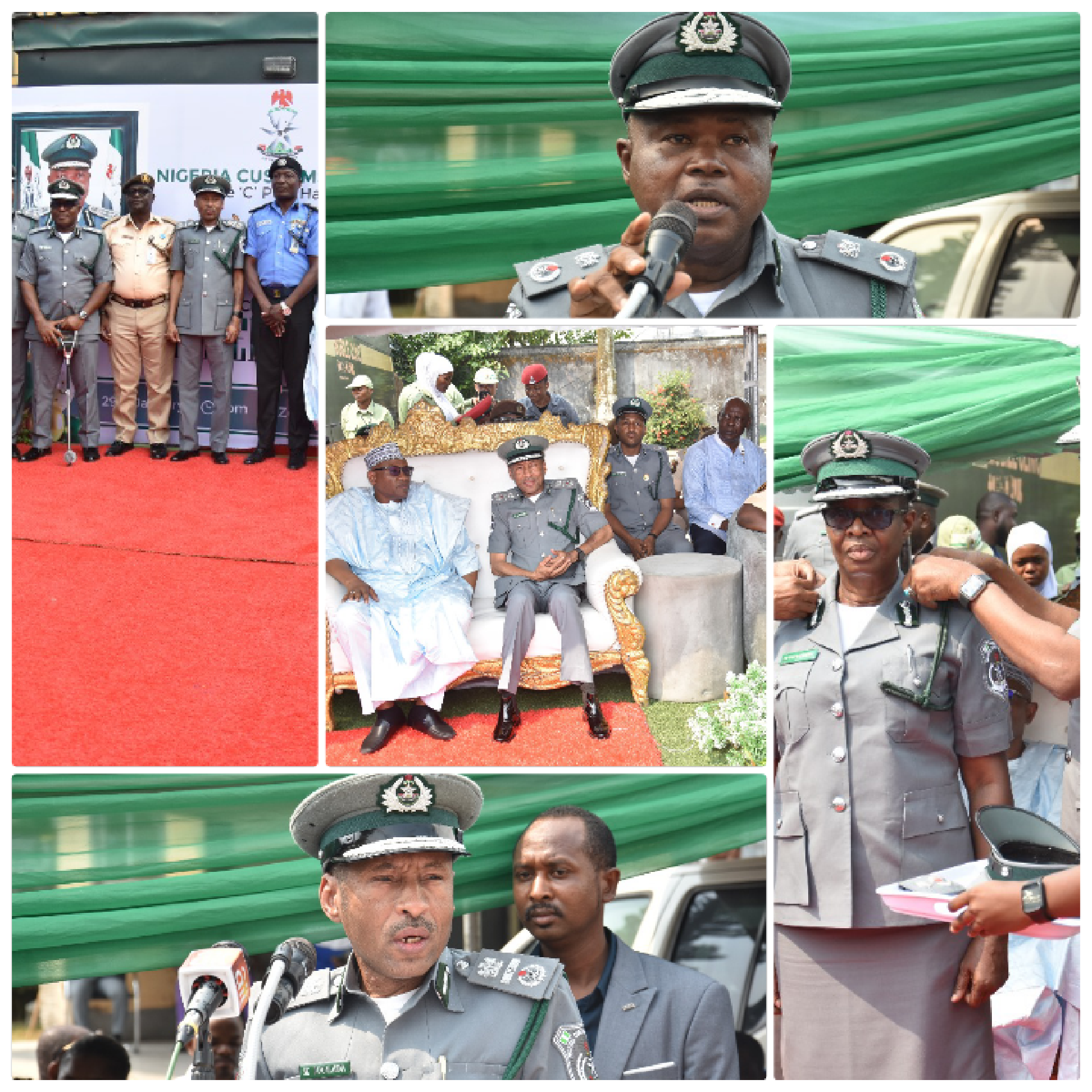 Rivers: Customs Zone C Coordinator Dangaladima Fetes Newly Promoted Officers