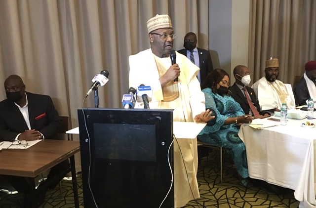 Keynote Address by the Hon. Chairman INEC, Prof. Mahmood Yakubu at the ongoing Induction Retreat for INEC National Commissioners in Lagos