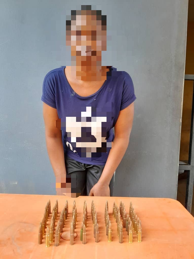Just In : Police reports arrest of Effurun based lady, illegally selling AK47  ammunition