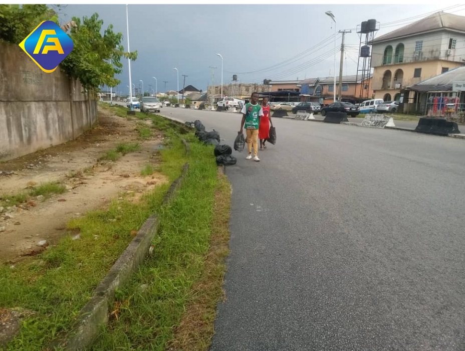 Warri South Taskforce focuses on Ugbuwangue Market/NPA Bypass, Ogunu Road, Estate Roundabout in fresh onslaught against arbitrary dumping of refuse