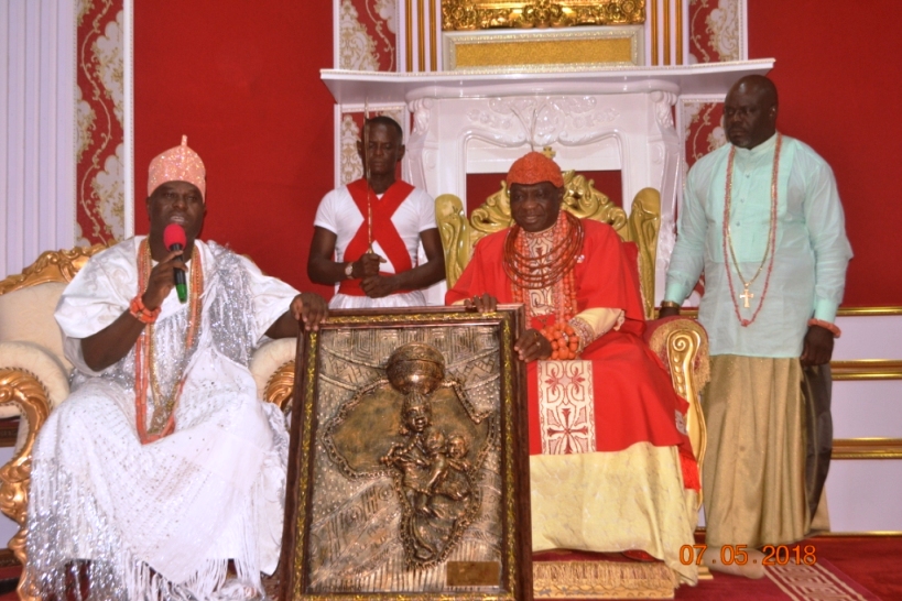 God ordained you for Yoruba race, Ooni of Ife tells Warri Monarch