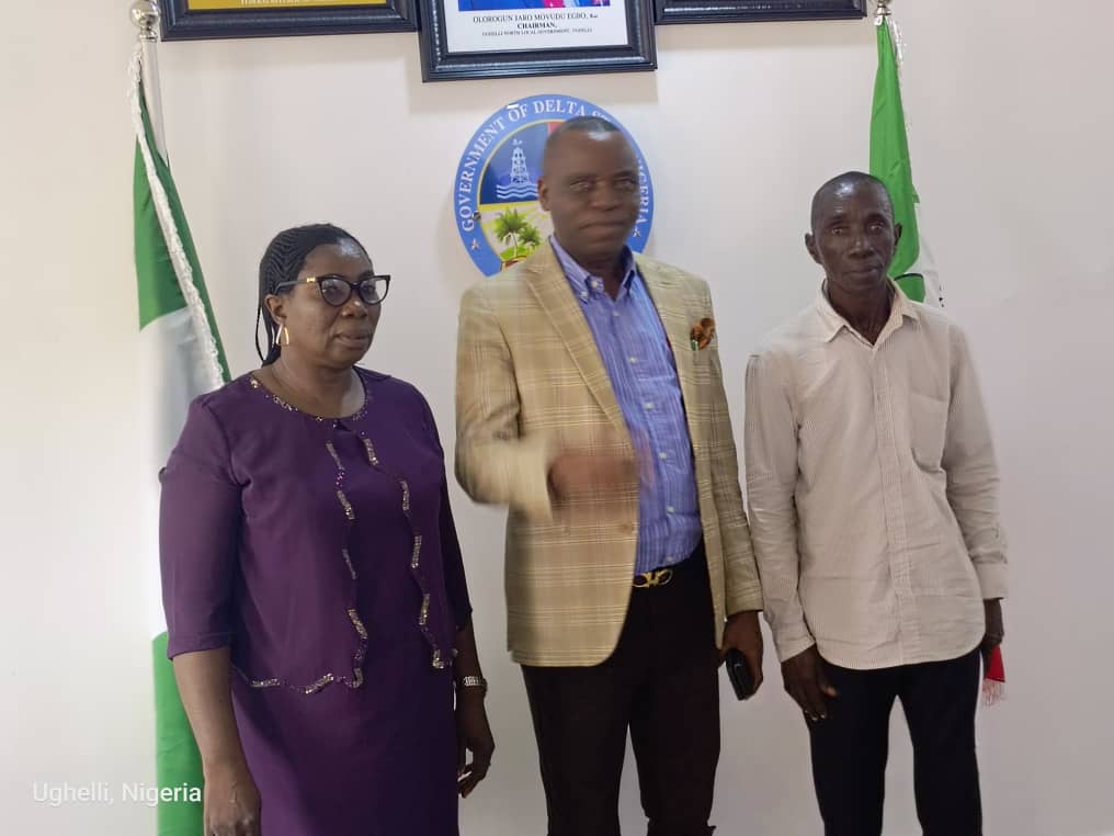 Ughelli North  Chairman Welcomes Newly Posted Officials, Urges Cooperation for Growth and Development