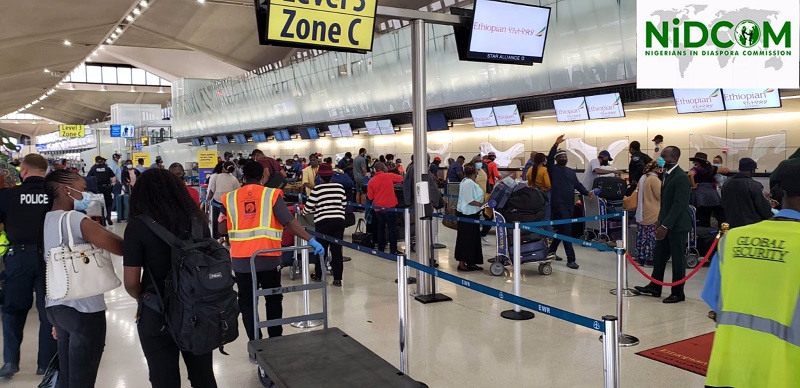 Breaking: Last Evacuation flight from the US to arrive Nigeria this afternoon