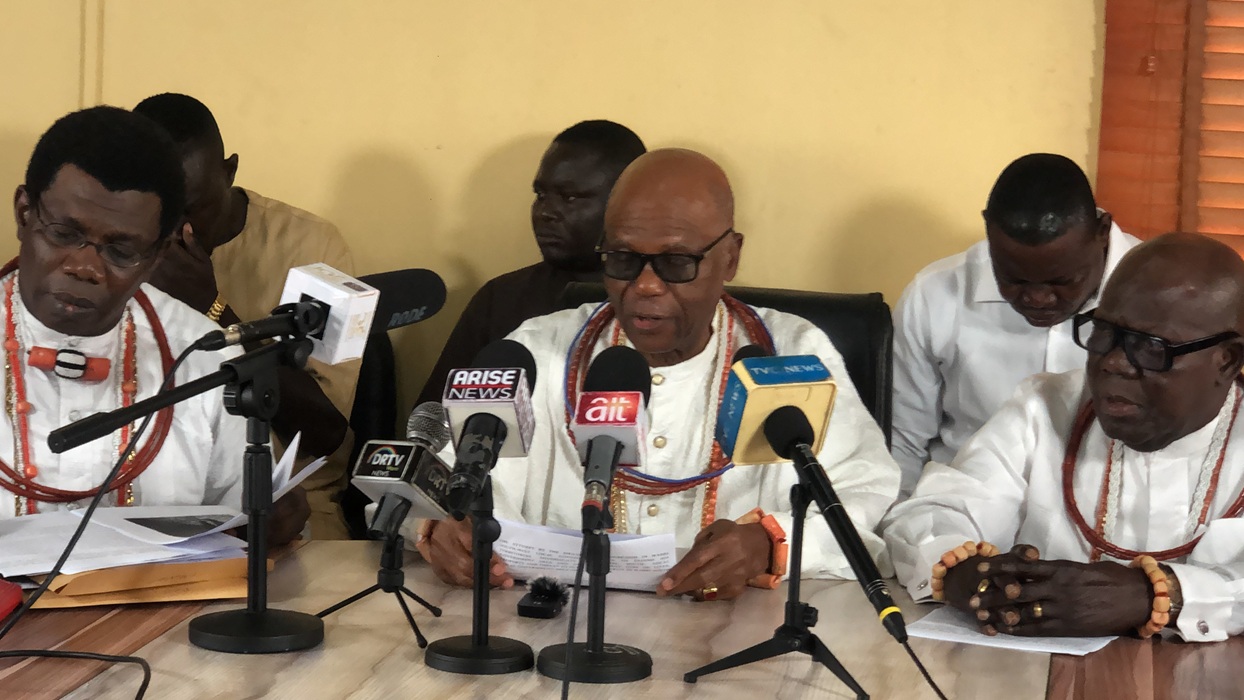 Warri Chiefs to Oborevwori: Rescind your political statement, institute Panel of Inquiry to investigate killing of Ogunbayo