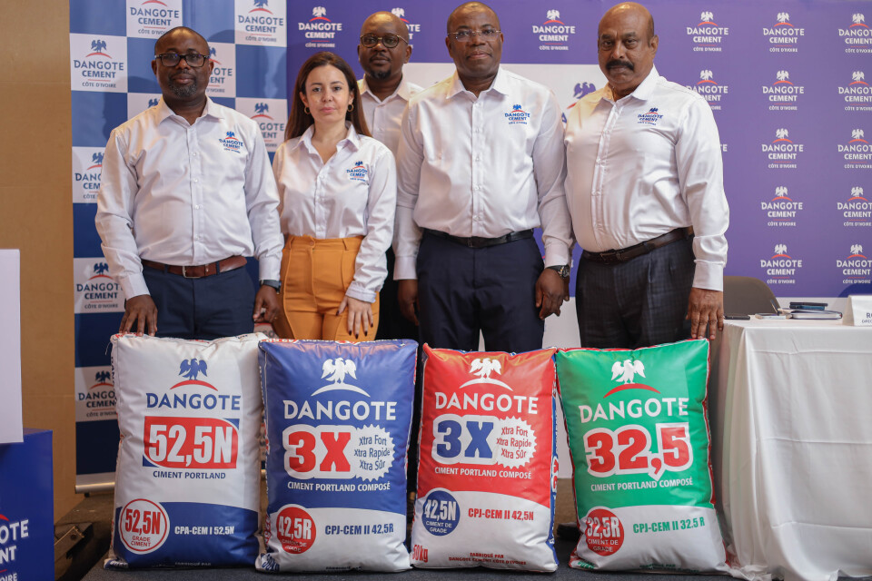 Dangote Cement commissions 100 Billion CFA Francs Cement Plant in Côte d'Ivoire Cement Plant
