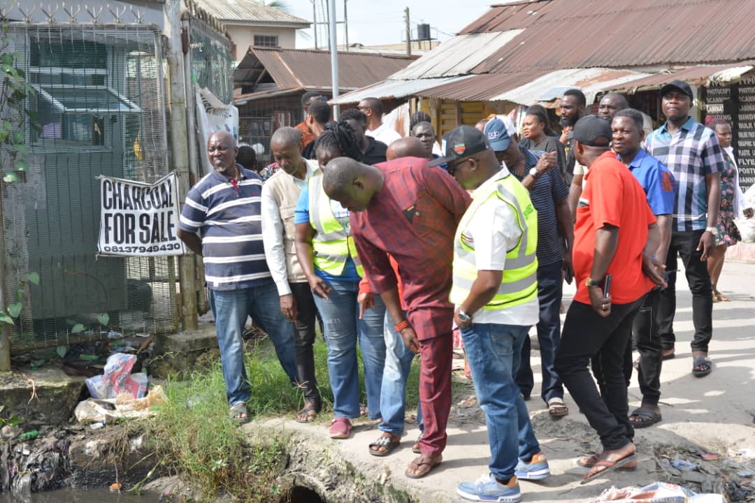 Goru  Proceeds with Inspection of   Flood  Control Exercise In DESOPADEC Mandate  Area
