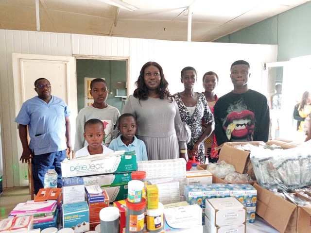 Warri North: Ashima gifts medical items to sickle cell warriors, advises them to keep hope alive