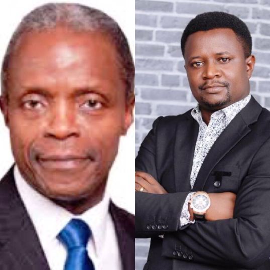 Delta ‘Assembly hopeful, Emiko felicitates with Osinbajo @ 60