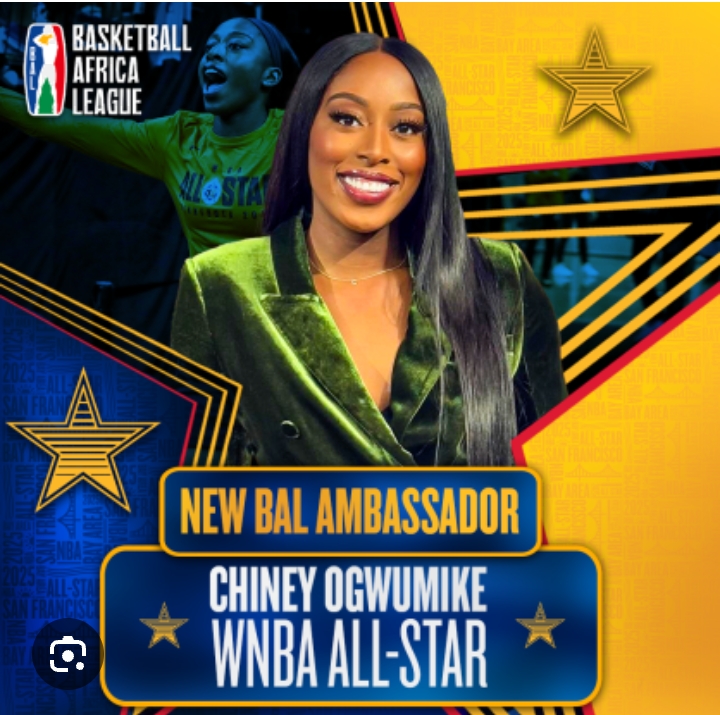 Two-Time Women's National Basketball Association (WNBA) All-Star and Basketball Analyst Chiney Ogwumike Named Basketball Africa League Ambassador