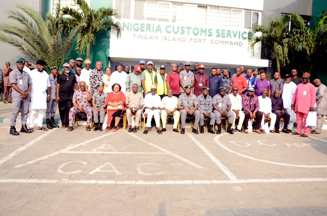 Tincan Island Port: Compt Onyeka Engages Stakeholders, Sensitizes Them on the Implementation of 4 percent FOB and B'Odogwu