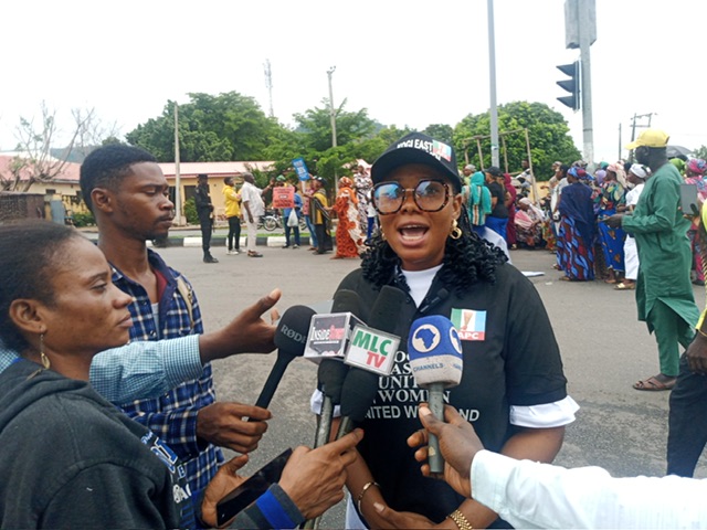 Kogi East Women hold Solidarity walk for Gov. Ododo