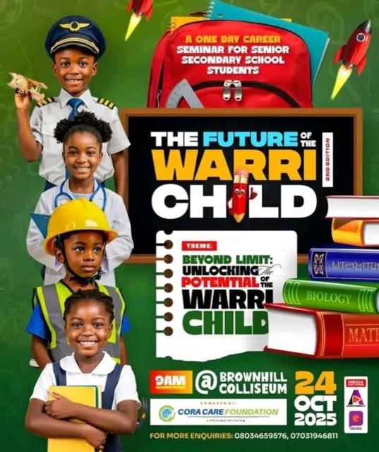 Cora Care Foundation to Unlock Potential of ‘The Warri Child’
