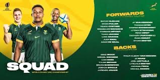 Junior Bok squad announced for World Rugby Under-20 (U-20) Championship