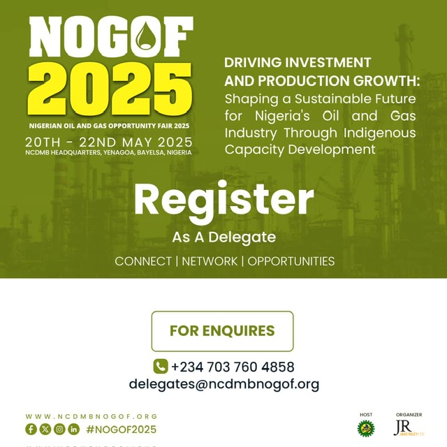 1,000 delegates expected at NOGOF 2025