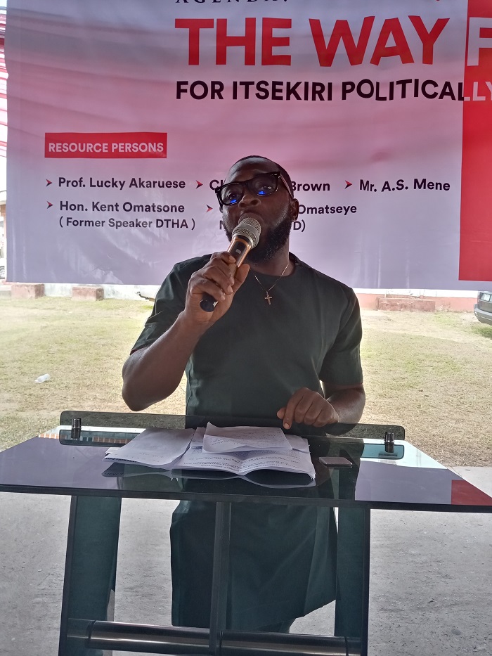 Esimaje Awani attacks Itsekiri political leaders, ILOT