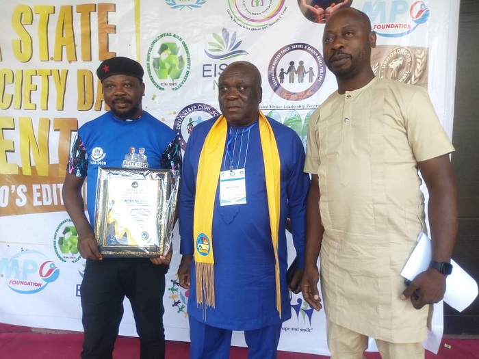 Opuoru receives Doyen of Civil Society Award