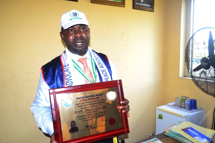 George joins Uduaghan, Manager as UN-POLAC awardees