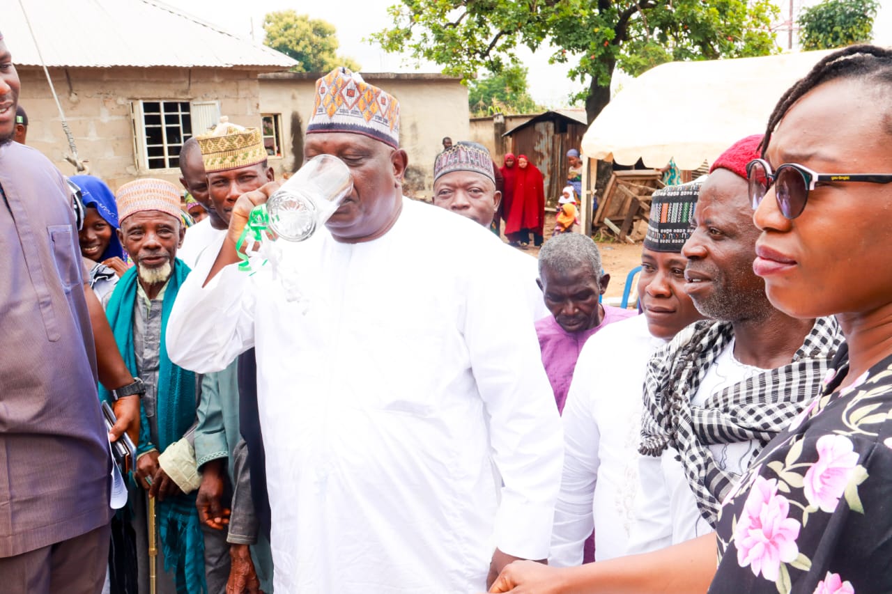 Custech VC Commissions Borehole For Osara Community