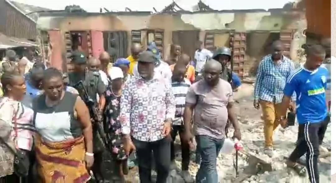 Delta State Government to investigate remote cause(s) of Ogbe-Ijoh Market fire