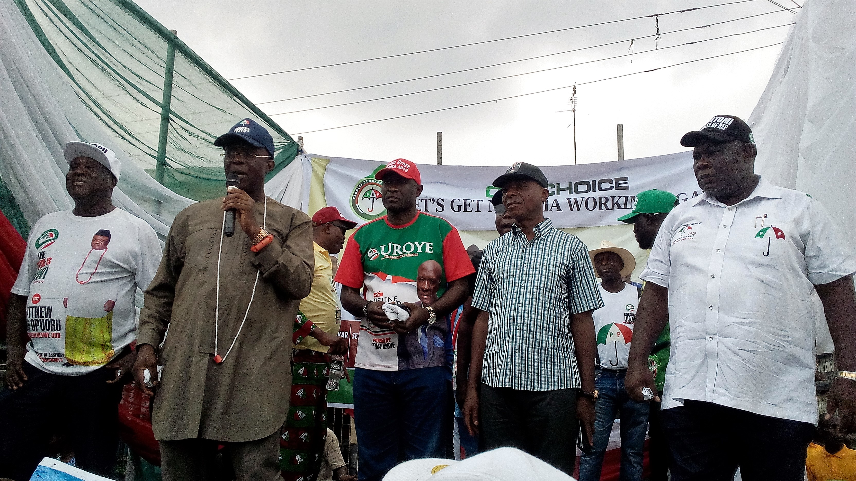 Ereyitomi, Opuoru, Uroye assured of victory at Igbudu, GRA Wards