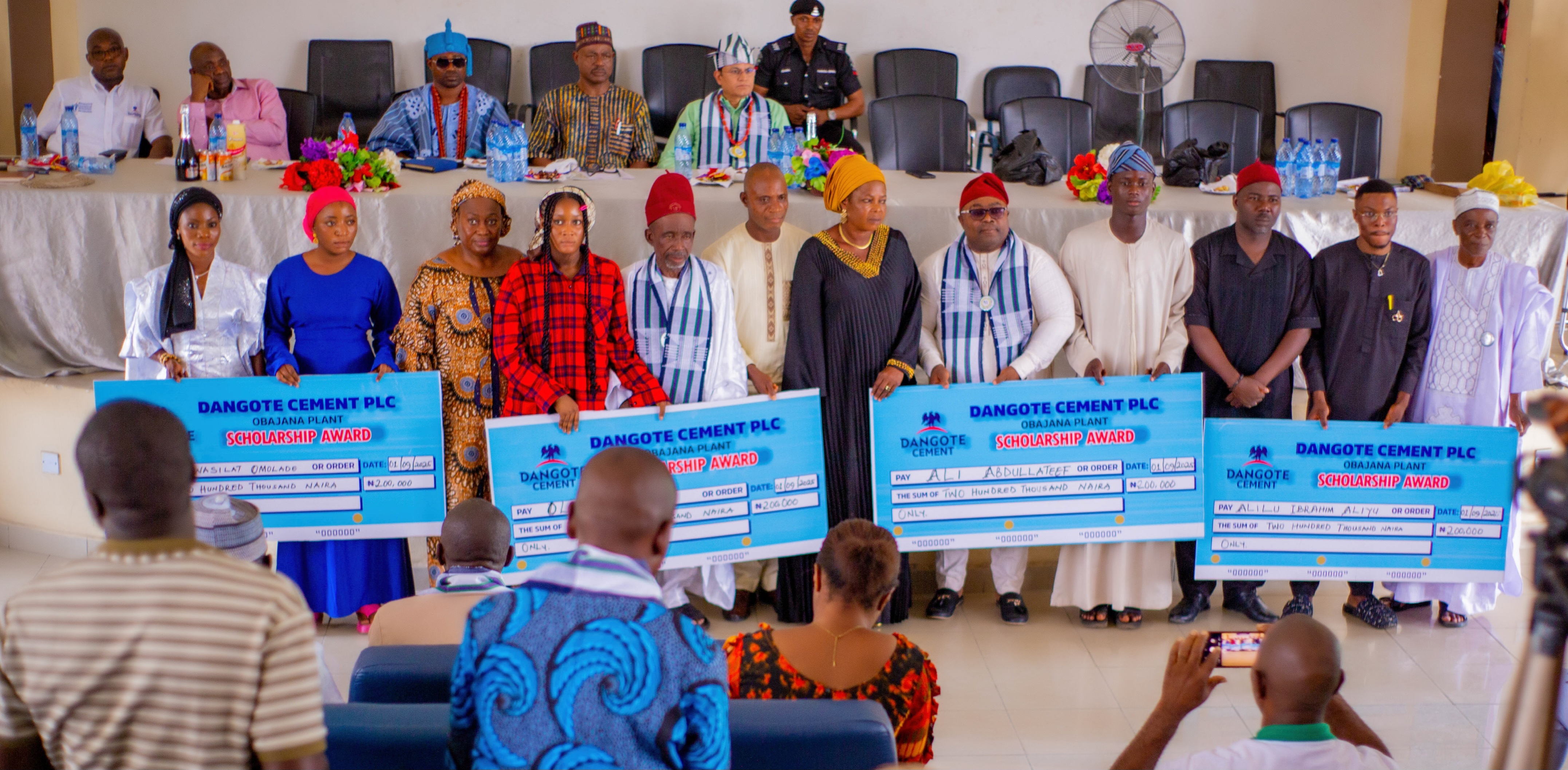 Dangote Cement Extends Scholarship Scheme To Some Oworo Students in Higher Institution