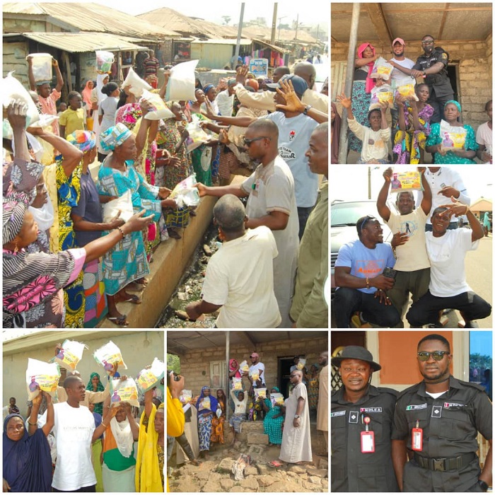 Tazan takes Christmas celebration to Adavi LG, donates foodstuffs