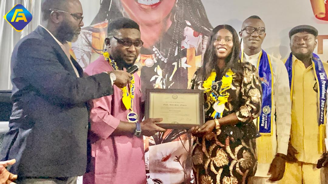 15th President of Rotary Club of Osubi, Omamogho prioritizes Transformation, Connection and Inspiration in the new Rotary year