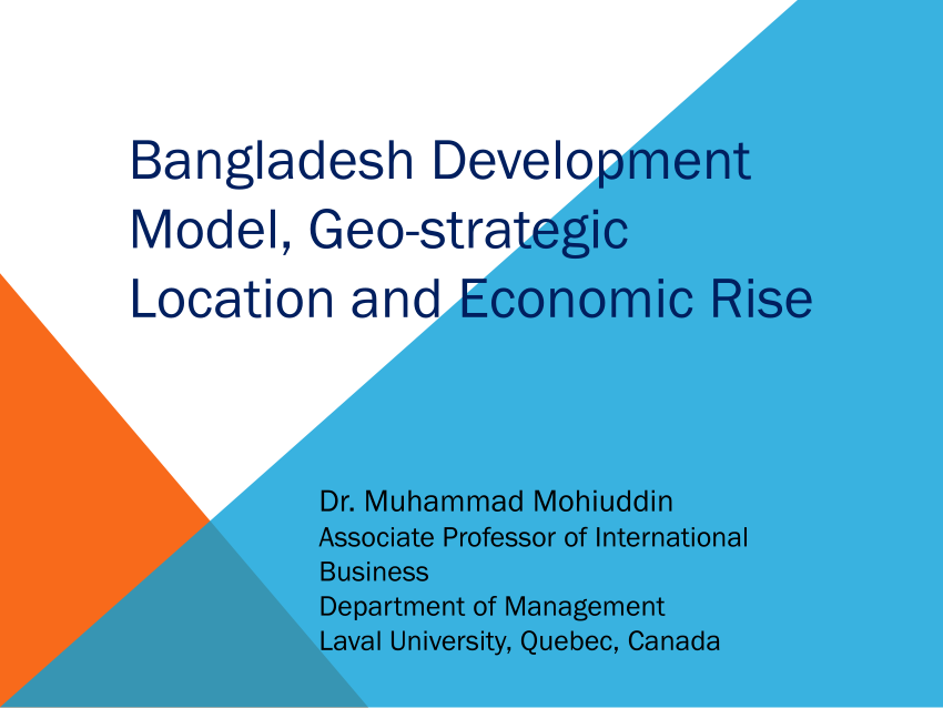 BANGLADESH DEVELOPMENT MODEL: At last US realised it