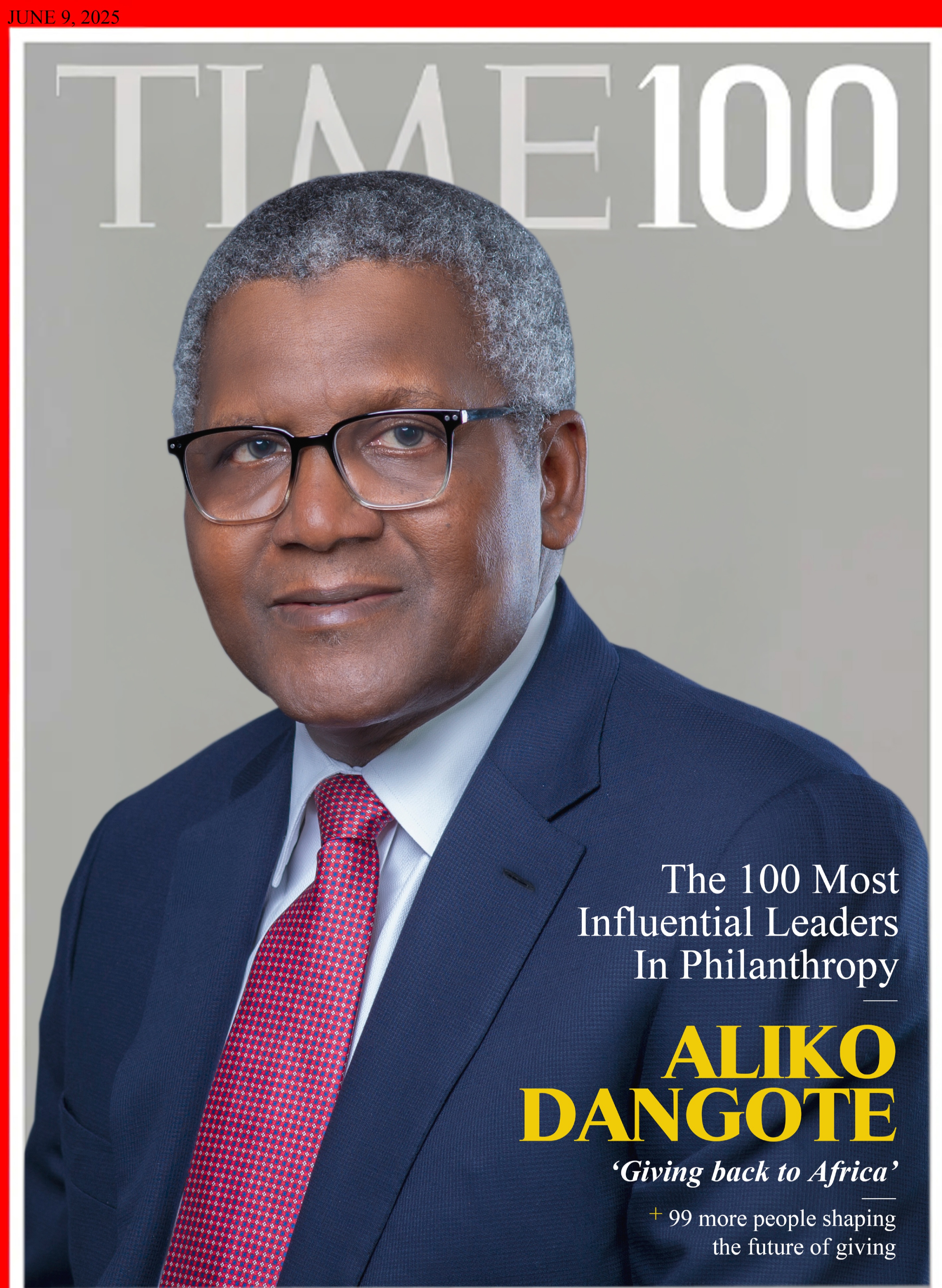 Time Magazine names Aliko Dangote among Top 100 Philanthropists in the World