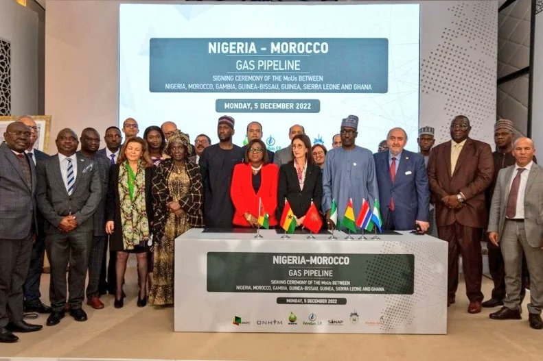 Major Boost for Nigeria-Morocco Gas Pipeline As NNPC, ONHYM, Five West African Nations Execute MoU on Project