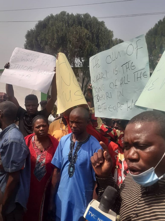 Itsekiri Youths label non-recognition of Olu of Warri in Delta Central as injustice