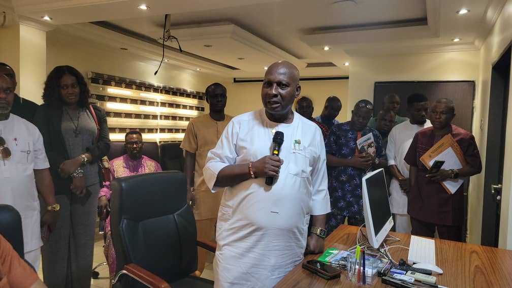 Okorodudu Resumes Office as New EDP DESOPADEC, Promises to Deliver on Assignment