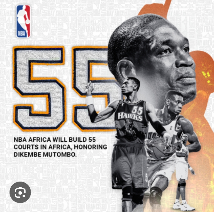 National Basketball Association (NBA) Africa Creates Annual Dikembe Mutombo Humanitarian Award