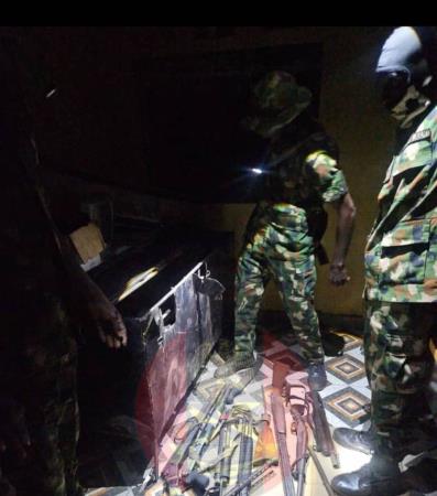 Troops Burst Criminal Gang In Delta, Recover Arms, Ammunition