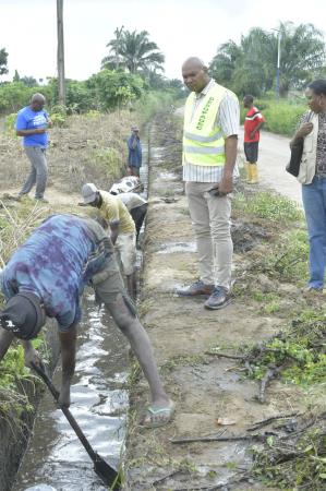 DESOPADEC Takes  Forward  -Thinking Measures  To  Mitigate Flooding In  Ashaka