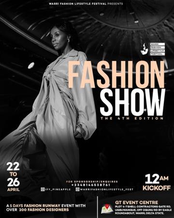 Fashion Show intended to break Guinness World record, to hold in Warri