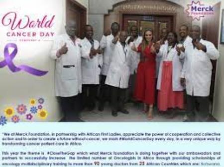 Merck Foundation, African First Ladies marking World Cancer Day 2023 through 110 scholarships of Oncology Fellowships in 25 countries