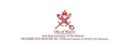 OFFICE OF THE SOLE REPRESENTATIVE OF THE OLU OF WARRI TO NNPCL- RE: BURSARY ANNOUNCEMENT (ADVERT CONTINUATION,2)